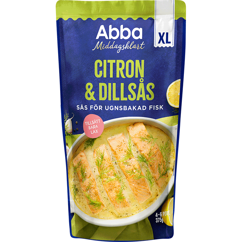 Citron & Dillsås XL för ugnsbakad fisk