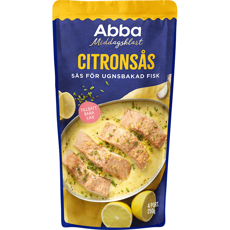 Citronsås för ugnsbakad fisk