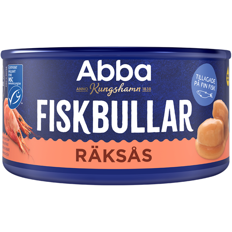 Fiskbullar i Räksås