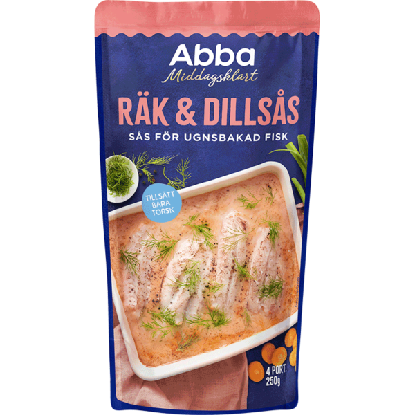 Räk & Dillsås för ungsbakad fisk